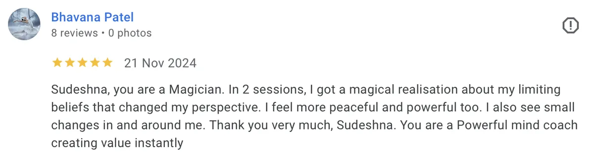 Review by Bhavana Patel